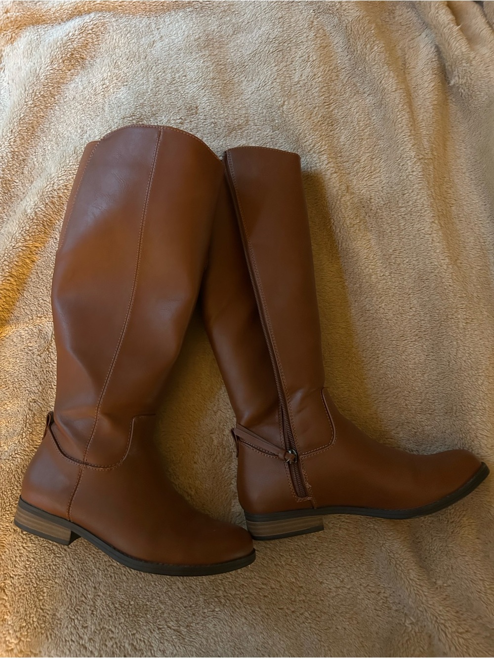 Universal Thread Tall Cognac Riding Boots